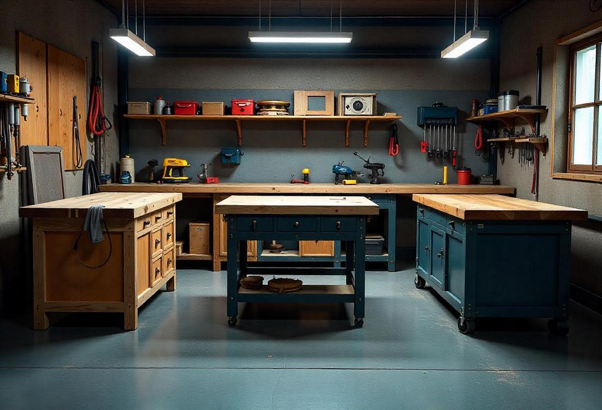 Верстаки для мастерской: как выбрать надёжное рабочее место