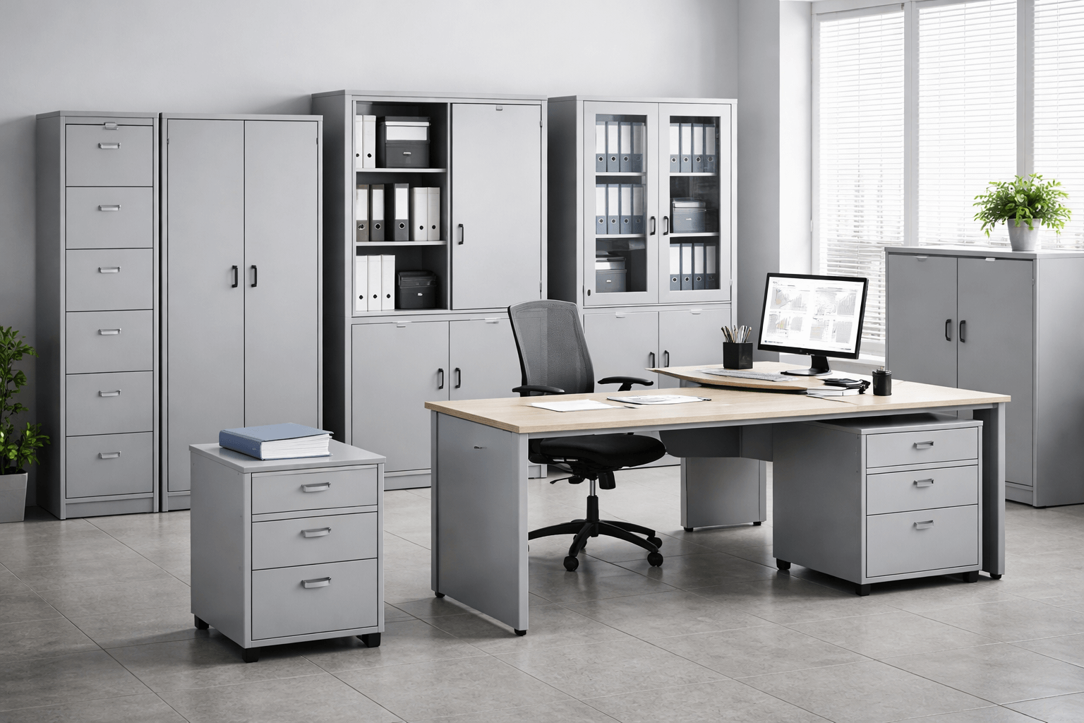 Как выбрать металлическую мебель для офиса: советы и рекомендации