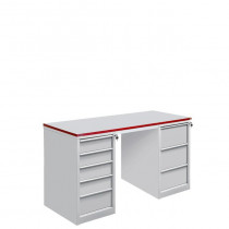 Стол промышленный с 2 тумбами СП-ТТ