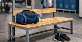 Скамьи для раздевалки: стиль и функциональность