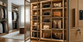 Как выбрать шкаф для хранения сумок: размеры, материалы и типы замков