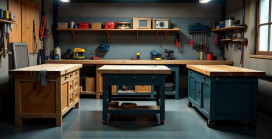 Верстаки для мастерской: как выбрать надёжное рабочее место